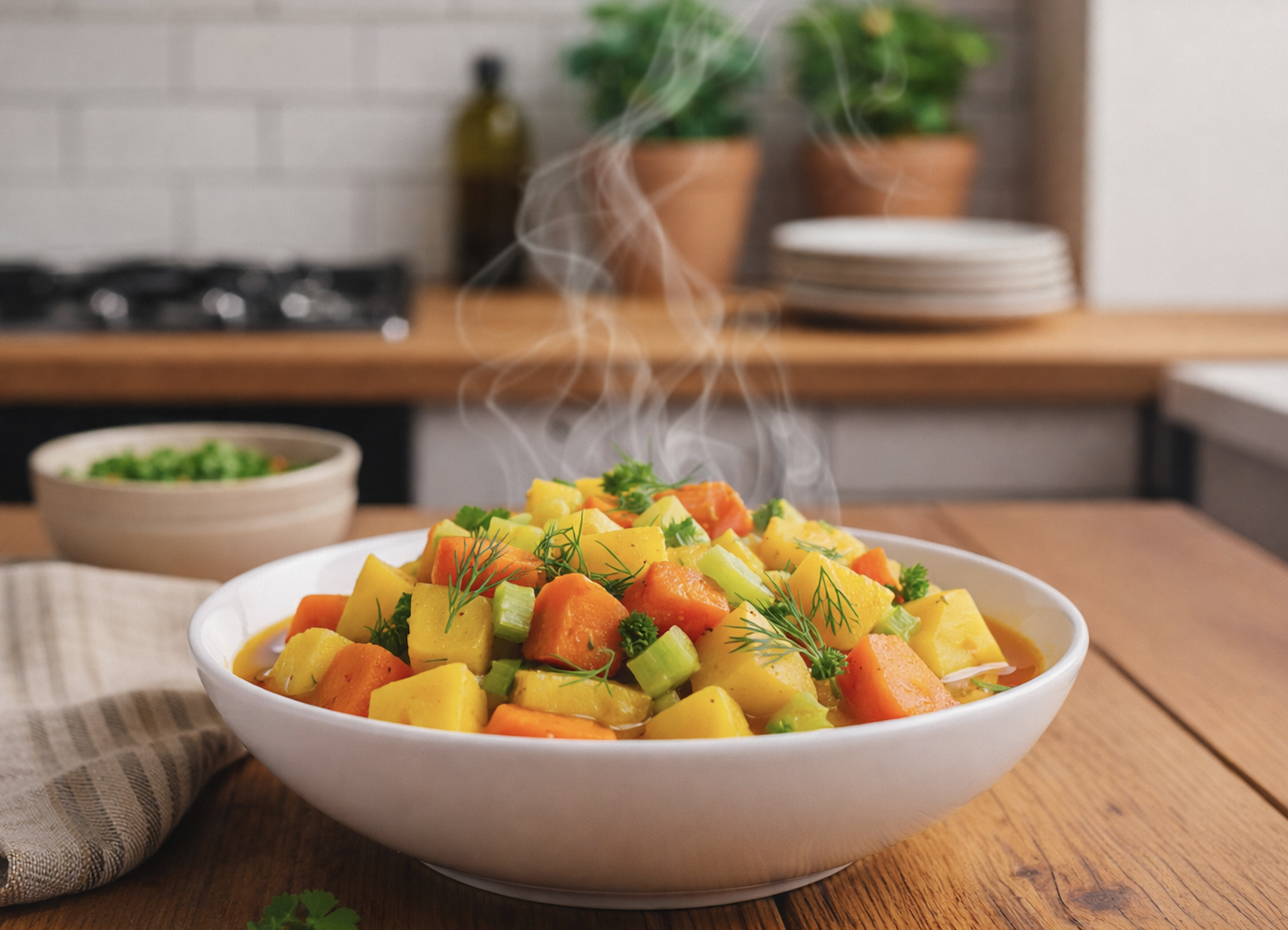 Steckrüben-Gemüse-Eintopf